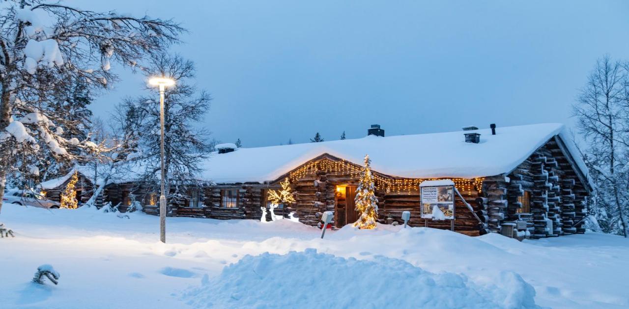 Kuukkeli Log Houses Teerenpesae Saariselkä Exterior foto