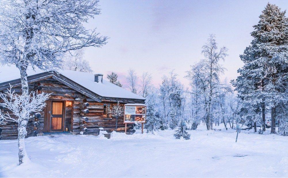 Kuukkeli Log Houses Teerenpesae Saariselkä Exterior foto