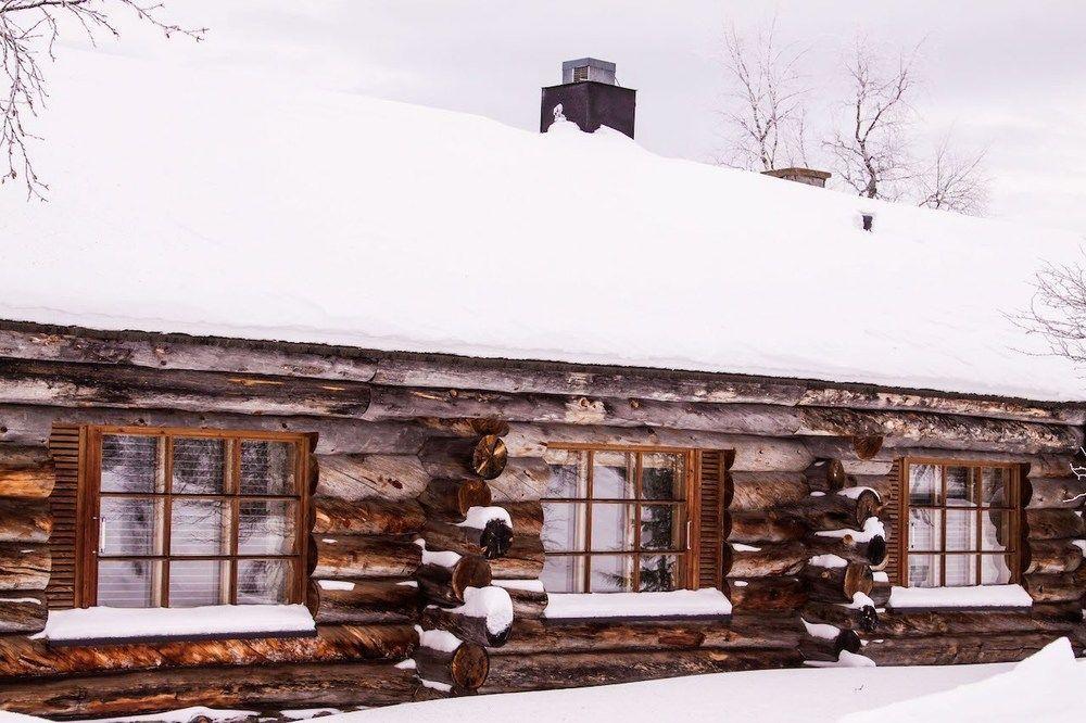 Kuukkeli Log Houses Teerenpesae Saariselkä Exterior foto